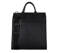 DAVIDOFF ICON Shopper Bag - Borsa tracolla uomo in pelle - Pratica a spalla in pelle con zip e vari scomparti - a mano con tracolla inclusa