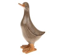 Davids Ducks - Statuetta decorativa da collezione in stile shabby chic, misura M