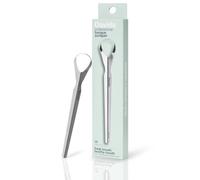 Davids Raschietto per lingua professionale in acciaio inox 100% grado medico per adulti e bambini