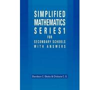 Davidson C Okoko Chid Simplified Mathematics Series 1 for Secondary (Tascabile)