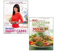 Davina's Smart Carbs By Davina Mccall, The Big Book of Low-Carb Recipes di Nicola Graimes 2 Libri Collection Set