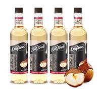 DaVinci Gourmet Classic Original Sciroppo di nocciola, 70 ml (confezione da 4)