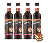 DaVinci Gourmet Sciroppo classico tiramisù, 720 ml, 4 pezzi