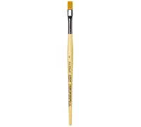 daVinci Künstlerpinseln Junior Synthetics-Pennello Piatto per Pittura, Serie 304, Yellow, Größe 8