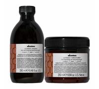 Davines Alchemic Rame Shampoo+Conditioner 280+250ml kit riflessante capelli rame