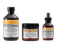 Davines Kit Nourishing Shampoo + Balsamo + Keratin Sealer capelli secchi