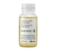 Davines NOUNOU Oil - Olio nutriente e riparatore per capelli trattati e fragili - Rafforza e protegge dalla rottura - Termoprotettore - 50 ml