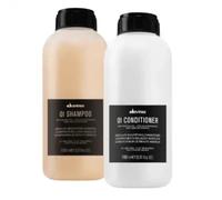 Davines OI Kit Formato Grande: Shampoo e Balsamo 1000ml - Idratazione e Lucentezza a Lungo Termine