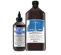 Davines Rebalancing Kit Formato Grande: Shampoo 1000ml e Cleansing Treatment - Per Capelli Grassi e Cuoio Capelluto Oleoso