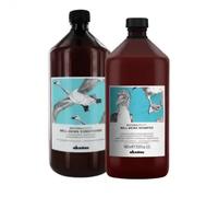 Davines Wellbeing Kit Formato Grande: Shampoo e Balsamo 1000ml - Per Tutti i Tipi di Capelli