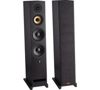 Davis Acoustics Krypton 9 technik (nero) (confezione da 2) - Diffusore a colonna, 150 W, Bass-reflex