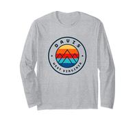 Davis West Virginia Sci Snowboard Sci Famiglia Maglia a Manica