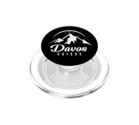 Davos Svizzera Stazione sciistica Sci Snowboard PopSockets PopGrip per MagSafe