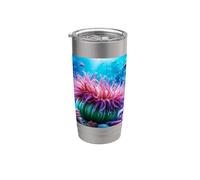 Davvero come anemoni di mare anemone Bicchiere termico in acciaio inox doppia parete