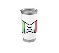 Davvero come Farfalle Papillon Pasta Bicchiere termico in acciaio inox doppia parete