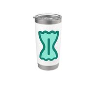 Davvero come Farfalle Papillon Pasta Bicchiere termico in acciaio inox doppia parete