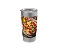 Davvero come Farfalle Papillon Pasta Bicchiere termico in acciaio inox doppia parete