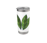 Davvero come le foglie di alloro - Bayleaf Bay Leaf Bicchiere termico in acciaio inox doppia parete