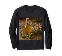 Davvero Come l'olio d'oliva Foodie Chef Cook Cooking Maglia a Manica