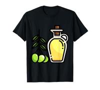 Davvero Come l'olio d'oliva Foodie Chef Cook Cooking Maglietta