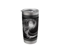 Davvero come scale a chiocciola scala Bicchiere termico in acciaio inox doppia parete