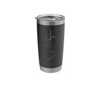 Davvero come scale a chiocciola scala Bicchiere termico in acciaio inox doppia parete