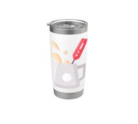 Davvero come schiuma di latte schiuma di latte Bicchiere termico in acciaio inox doppia parete