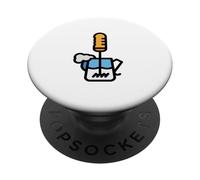 Davvero come schiuma di latte schiuma di latte PopSockets PopGrip Adesivo