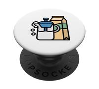 Davvero come schiuma di latte schiuma di latte PopSockets PopGrip Adesivo