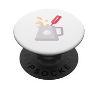 Davvero come schiuma di latte schiuma di latte PopSockets PopGrip Adesivo