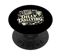 Davvero occupato Dilly Dallying Bradipo perdere tempo PopSockets PopGrip Adesivo