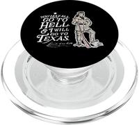 Davy Crockett Texas Alamo potrebbe andare all'inferno PopSockets PopGrip per MagSafe