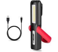 DAVY Lampada Da Lavoro LED Ricaricabile - Doppia Funzione - Tecnologia LED COB E