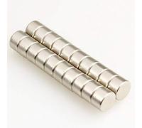daw21onlineshop Magneti al neodimio di Vostra Scelta - Dimensione e quantità Selezionabile - Forte Super Magneti Disco 8x5 mm 10 Pezzi Lavagne