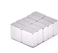 daw21onlineshop Magneti al neodimio Dimensione e quantità Selezionabile - Forte Super Magneti Cuboid Autoadesivo 10x10x5 N52 20 Pezzi Lavagne