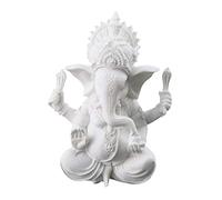 Dawa - Statua di Ganesha, il dio dalla testa di elefante, scultura realizzata a mano, in arenaria, decorazione per la casa, regalo artigianale