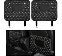 DAWANGHAIJUN 2 Pezzi Cuscinetti Anti-Calci Seggiolini Auto per Audi A7 S7 RS7 2019 2020 2021 2022, Protezione Sedile Auto Proteggi Sedile Auto Bambini Posteriore