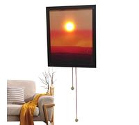 DAWCBVJQ Applique da Parete | Estetica del Tramonto e Alba con Luce Solare | Lampada LED Decorativa per Studio Camera Dormitori Hotel Ufficio Cinema Casa Sala Lettura Asilo Appartamento