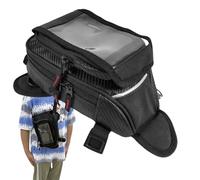DAWCBVJQ Borsa da serbatoio per moto, Borsa da serbatoio | da impermeabile con forte magnete | da per moto Forte base magnetica Tasca frontale trasparente per donna e