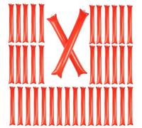 DAWCBVJQ Creatore di rumore per bastoncini di tuono, bastoncini di tuono incoraggianti | Bastoncini colorati da cheerleader Canne gonfiabili - Bastoncini da tifo leggeri per feste, creatori di rumore,