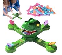 DAWCBVJQ Giochi di dinosauro | 4 giocatori per genitori e bambini giocattoli lisci e sicuri | Divertenti giochi di famiglia - per genitori, bambini, famiglia, bambini, ragazzi, ragazze, amanti, casa
