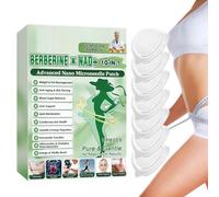 DAWCBVJQ Patch per il Corpo,Pad Nano Modellante E Dimagrante - 7 Pezzi Cerotti Per Addominali E Corpo Snello | Per Gambe Schiena Braccia Cosce Addominali Allenamento Viaggio Mattina Sera Donne Uomini