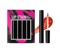 DAWCBVJQ Trasferibile Contorno Labbra Tinta Labbra | Maschera Tinta Peel Off - 6 Pezzi Lunga Durata Altamente Pigmentata per Donne Ragazze Sorella Amica Famiglia