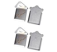 Daweglop 2X Mandolino Tailpiece Bridge, Mandolino Guitar Tailpiece per 8 Corde Mandolin Guitar Musical Instrument Part