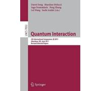 Dawei Song Quantum Interaction (Tascabile)