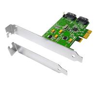 DC-600E controller RAID 5 Gbit/s, Controllore SATA, Seriale ATA II, Serial ATA III, 0,1,JBOD, 5 Gbit/s, Marvell 88SE9128, Windows 7 Home Premium,Windows 7 Home Premium x64,Windows 7 Professional,Windows 7 Professional..., A mezza altezza (profilo basso), Bulk