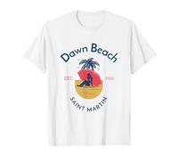 Dawn Beach Saint Martin SINT Maarten Maglietta