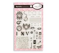 Dawn Bibby Creations Set di timbrini e timbrini con le ali del tempo