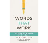 Dawn C Zerbs Julie M Anderson Words That Work (Tascabile)