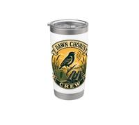 DAWN CHORUS CREW Ascolto degli uccelli all'alba Bicchiere termico in acciaio inox doppia parete